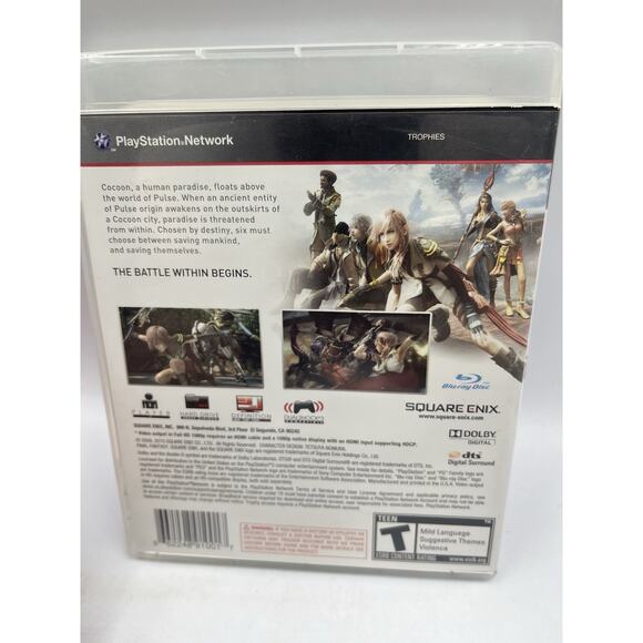 PS3 Final Fantasy XIII (Sony PlayStation 3, 2010) in Original Case! - Picture 2 of 5